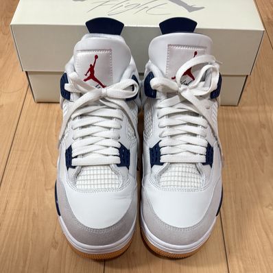 Nike SB Air Jordan 4 Retro SP "Summit White/Navy"
