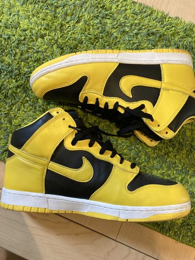 Nike Dunk High "Black/Varsity Maize"
