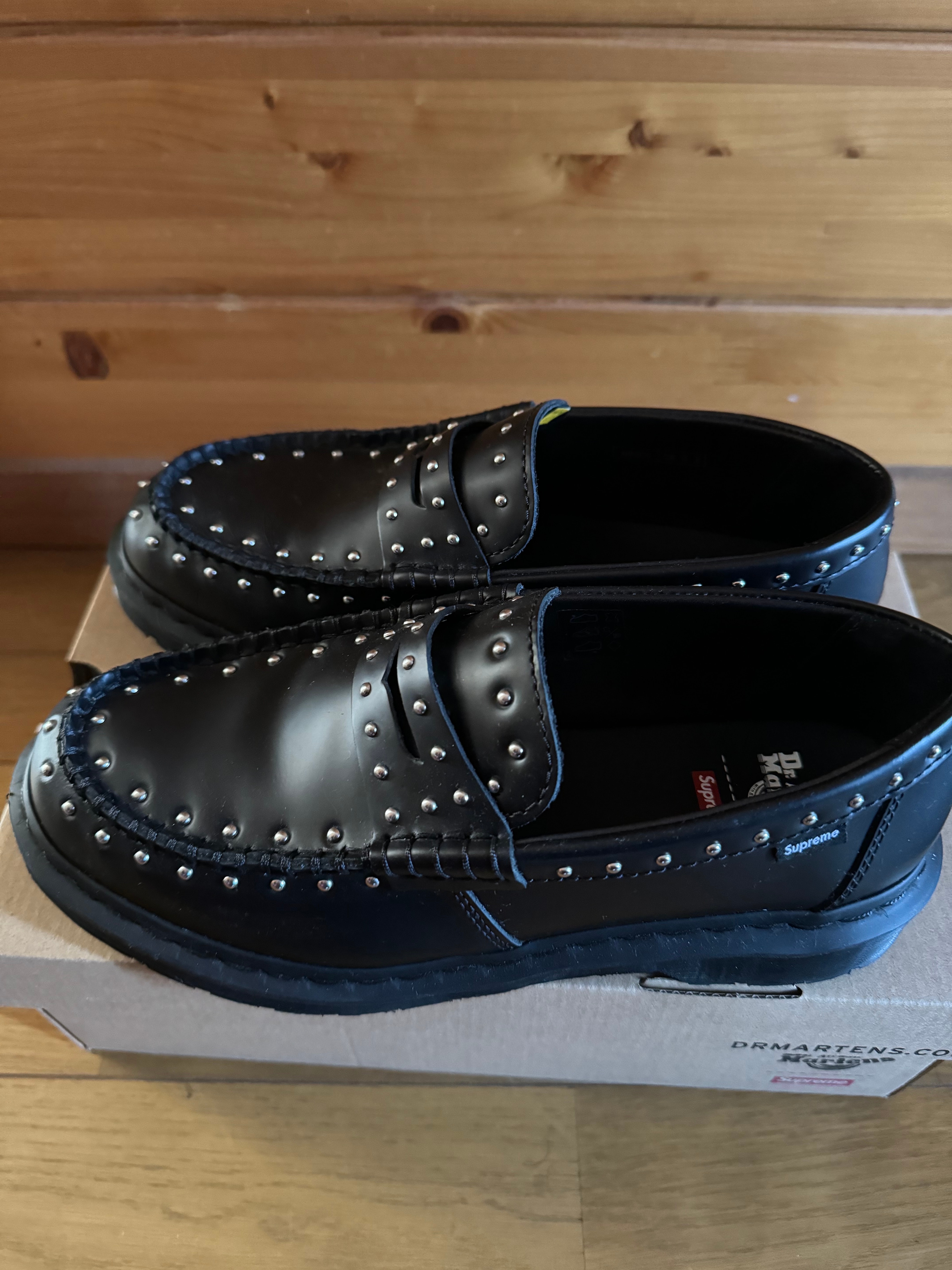 Supreme × Dr.Martens Studded Penton Loafer "Black" 25SS Week 13