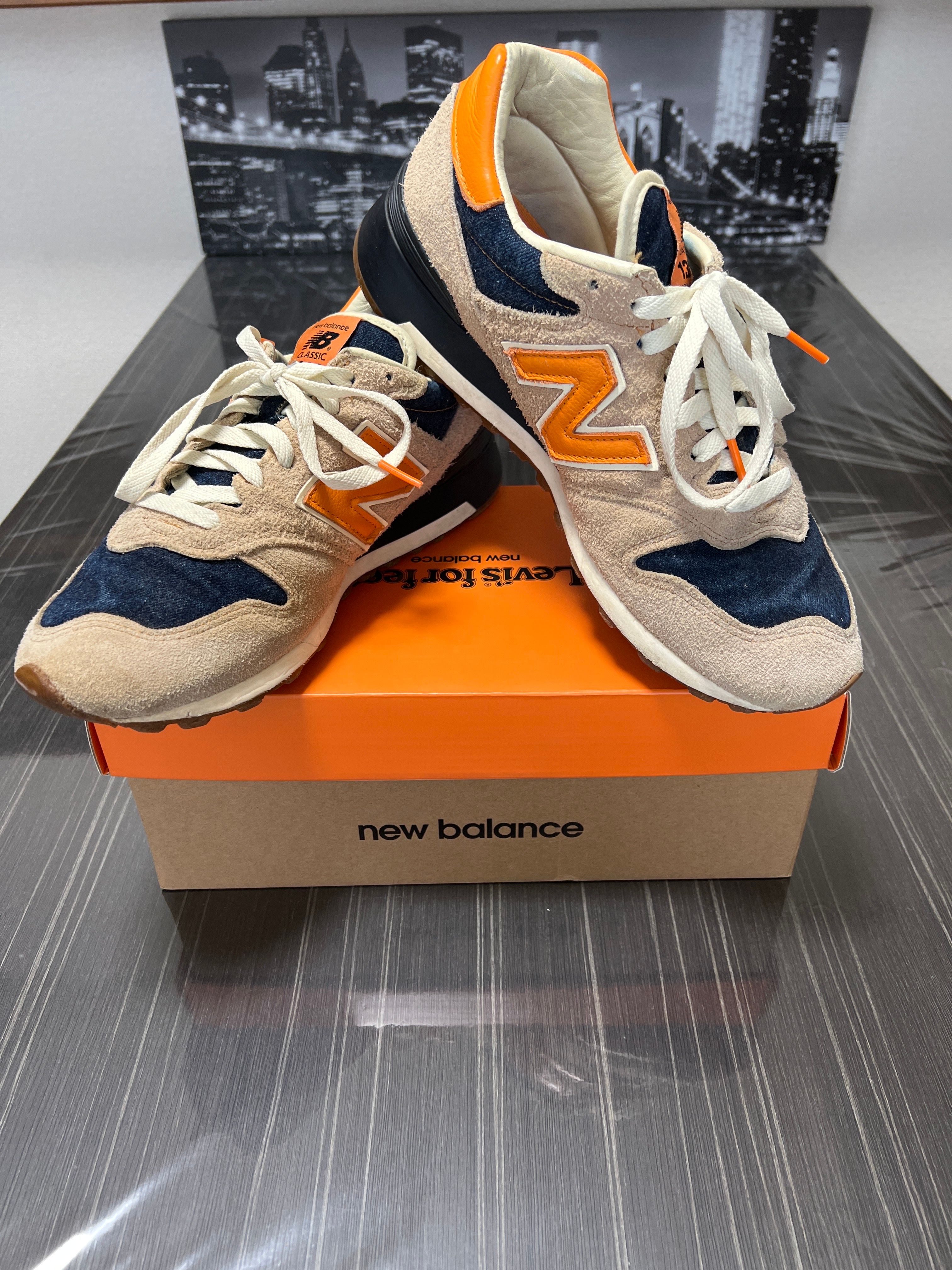 Levi's × New Balance 1300 "Orange/Black"