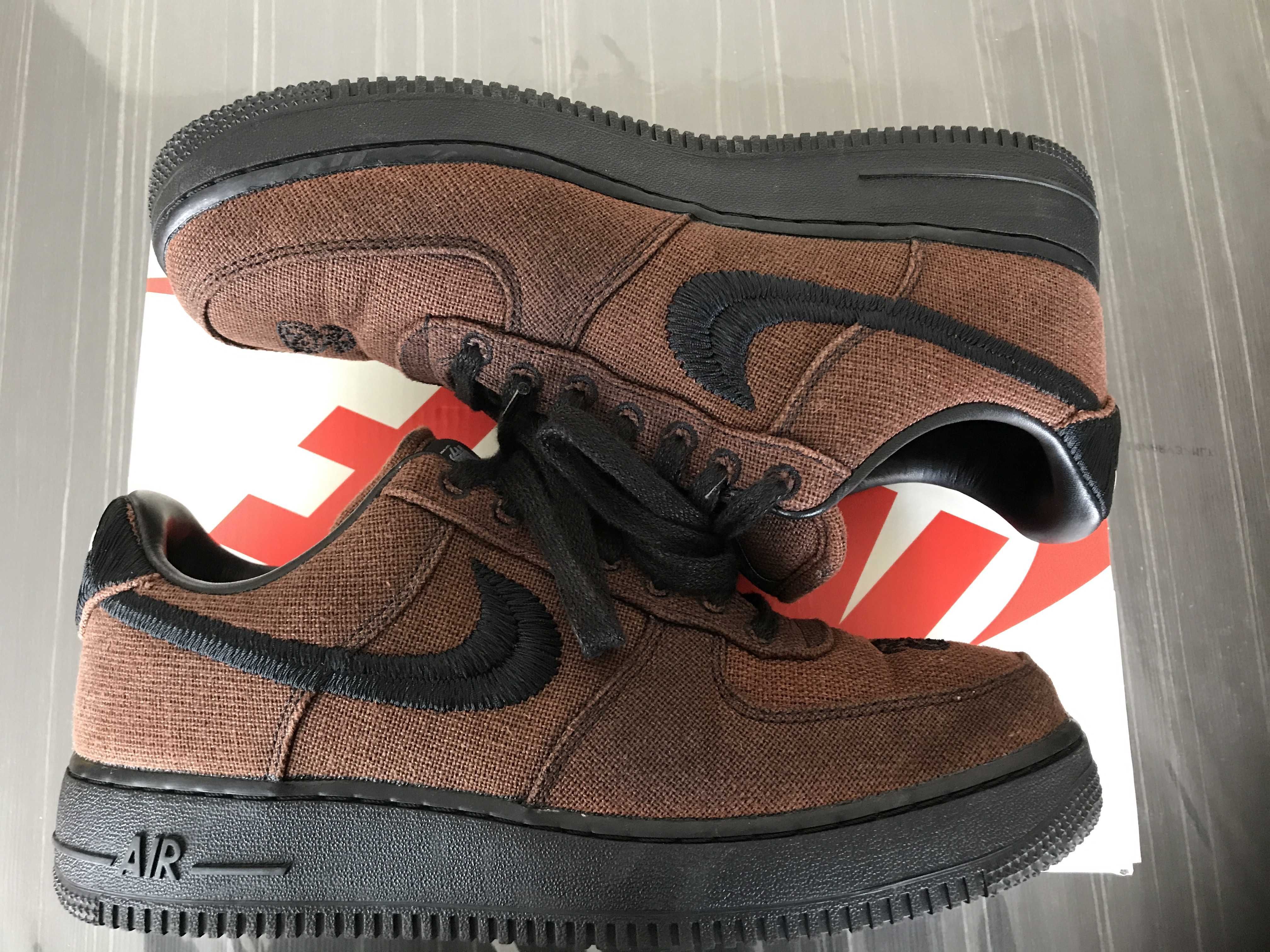 Stussy × Nike Air Force 1 Low "Triple Black"