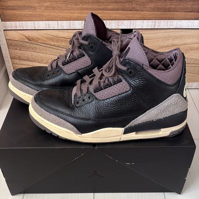 A Ma Maniere × Nike Women's Air Jordan 3 Retro OG SP "Black and Flat Pewter/WYWS"