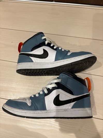 FACETASM × Nike Air Jordan 1 Mid "White/Navy"