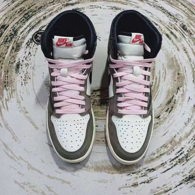 Travis Scott × Nike Air Jordan 1 Retro High OG TS SP "Sail/Dark Mocha"