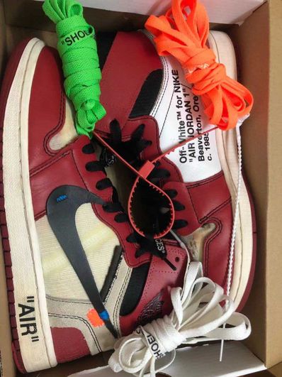 Off-White × Nike Air Jordan 1 Retro High The Ten "Chicago"