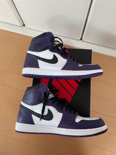 Nike Air Jordan 1 Retro High OG "Court Purple White/Black" (2020)