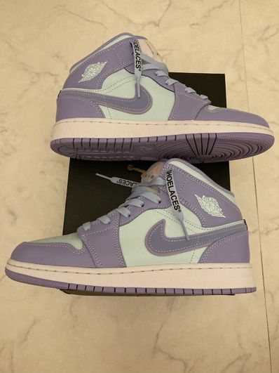 Nike Air Jordan 1 Mid "Purple Aqua"