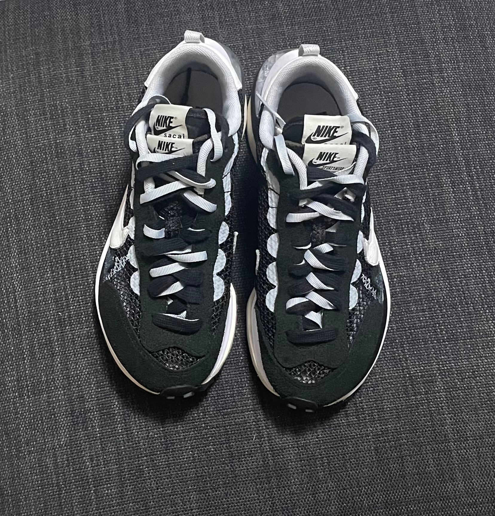 sacai × Nike Vapor Waffle "Black and White"