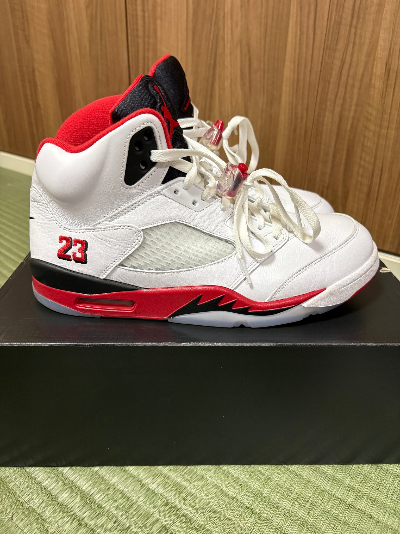 Nike Air Jordan 5 Retro OG "Fire Red/Black Tongue" (2025)