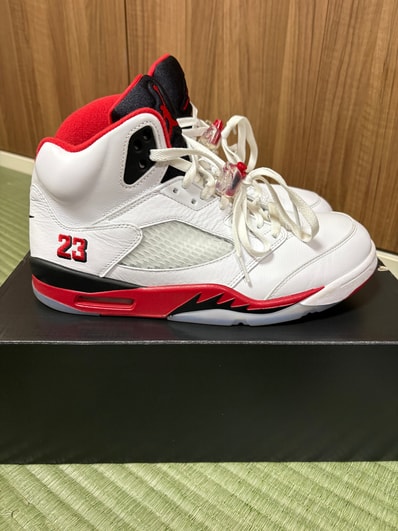Nike Air Jordan 5 Retro OG "Fire Red/Black Tongue" (2025)