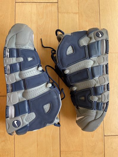 Nike Air More Uptempo '96 "Cool Grey/White/Midnight Navy"
