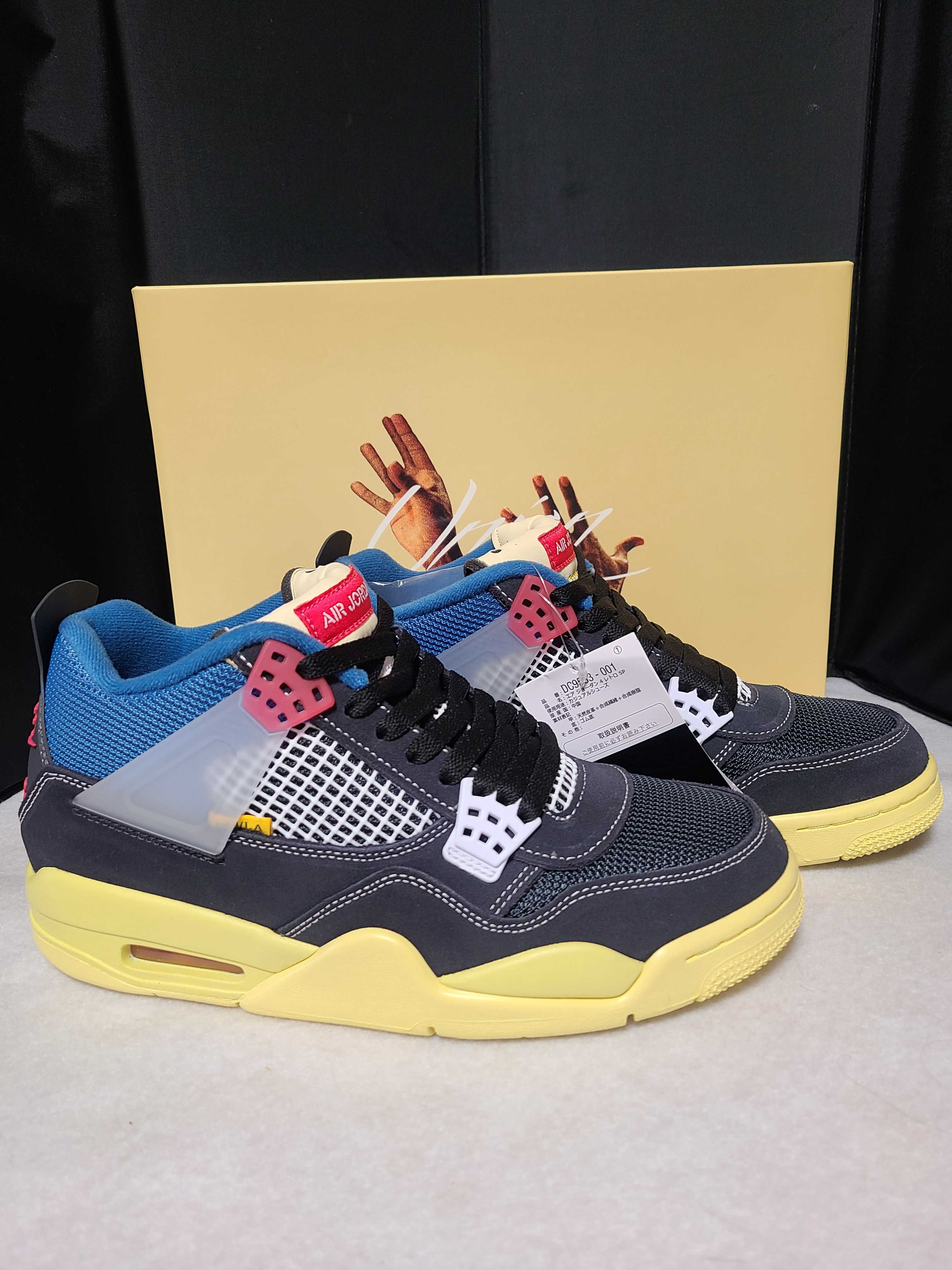 UNION × NIKE AIR JORDAN 4 "OFF NOIR"