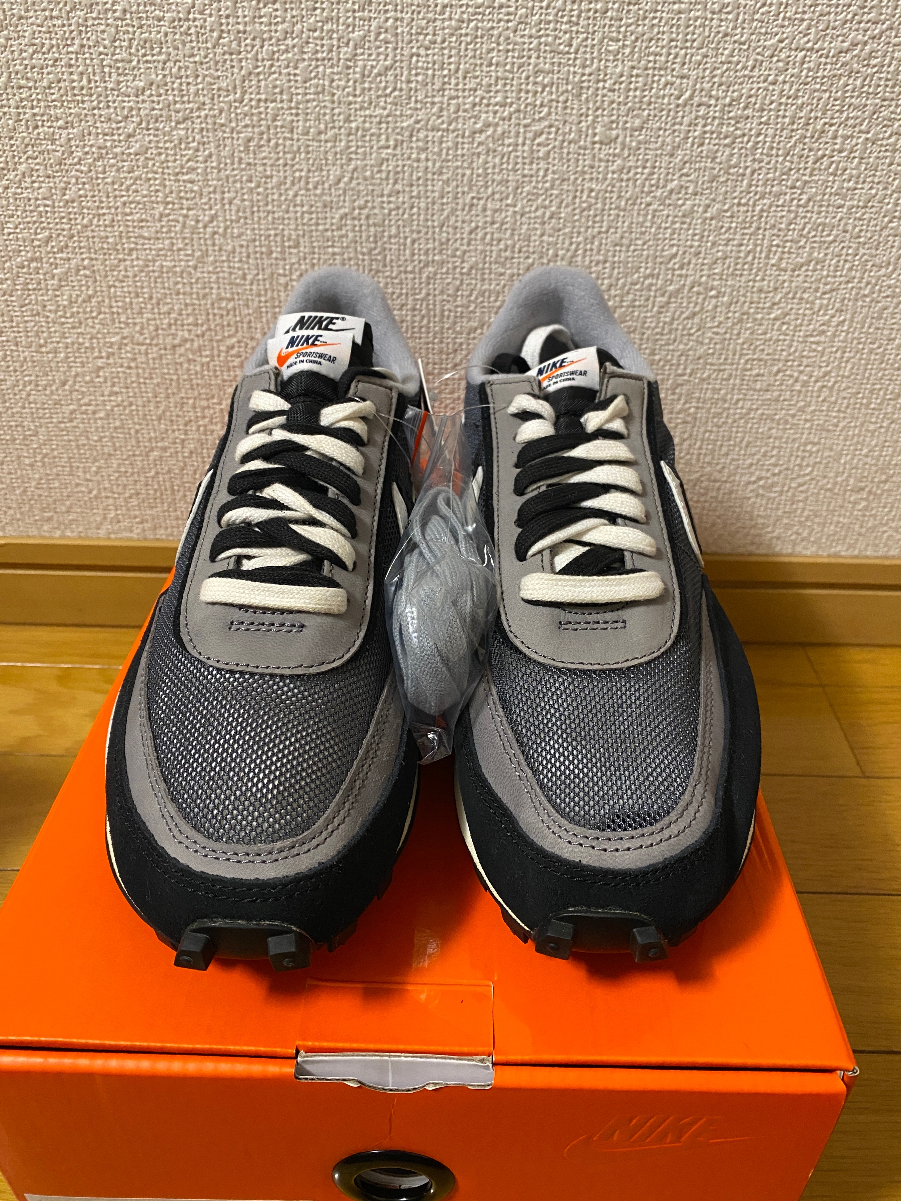 sacai × Nike LD Waffle "Black"