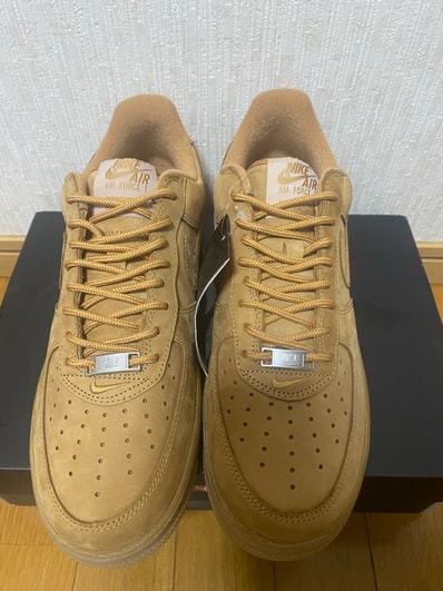 Supreme × Nike Air Force 1 Low "Flax/Wheat"