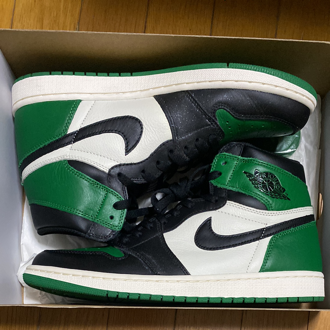 ナイキ エアジョーダン 1 レトロ ハイ OG "パイン グリーン"(2018)