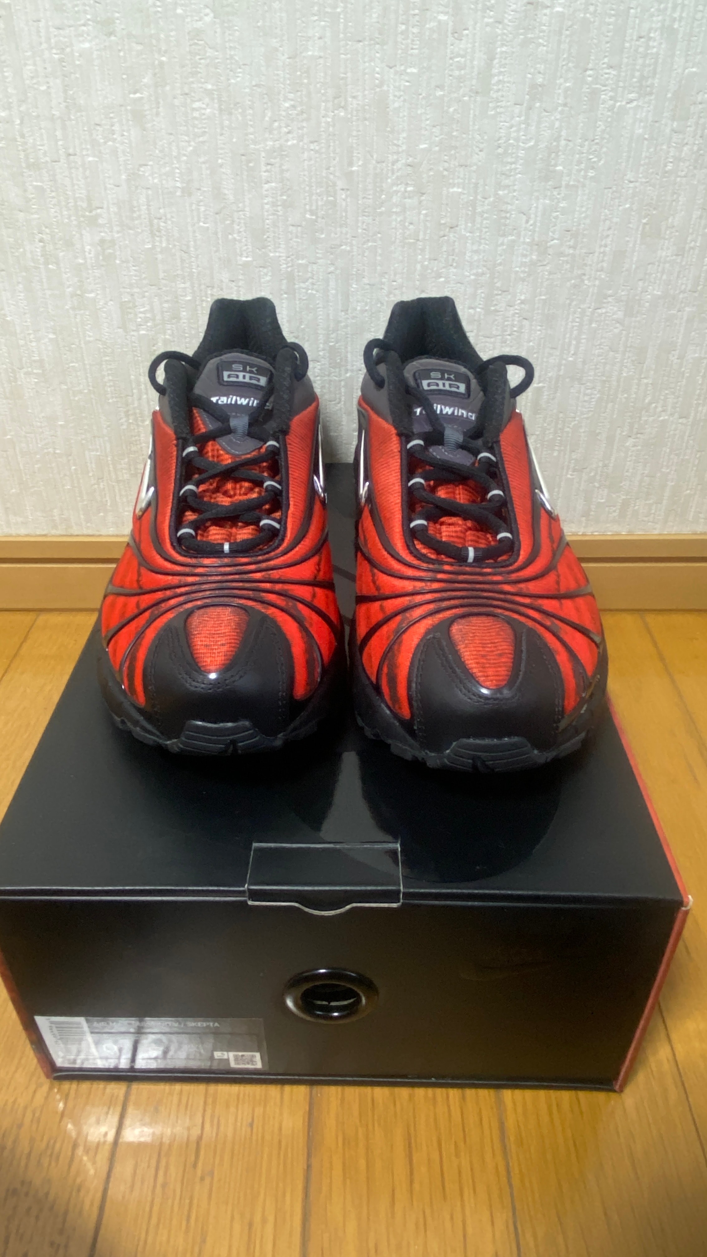 SKEPTA × NIKE AIR MAX TAILWIND V "BLACK/CHROME RED"