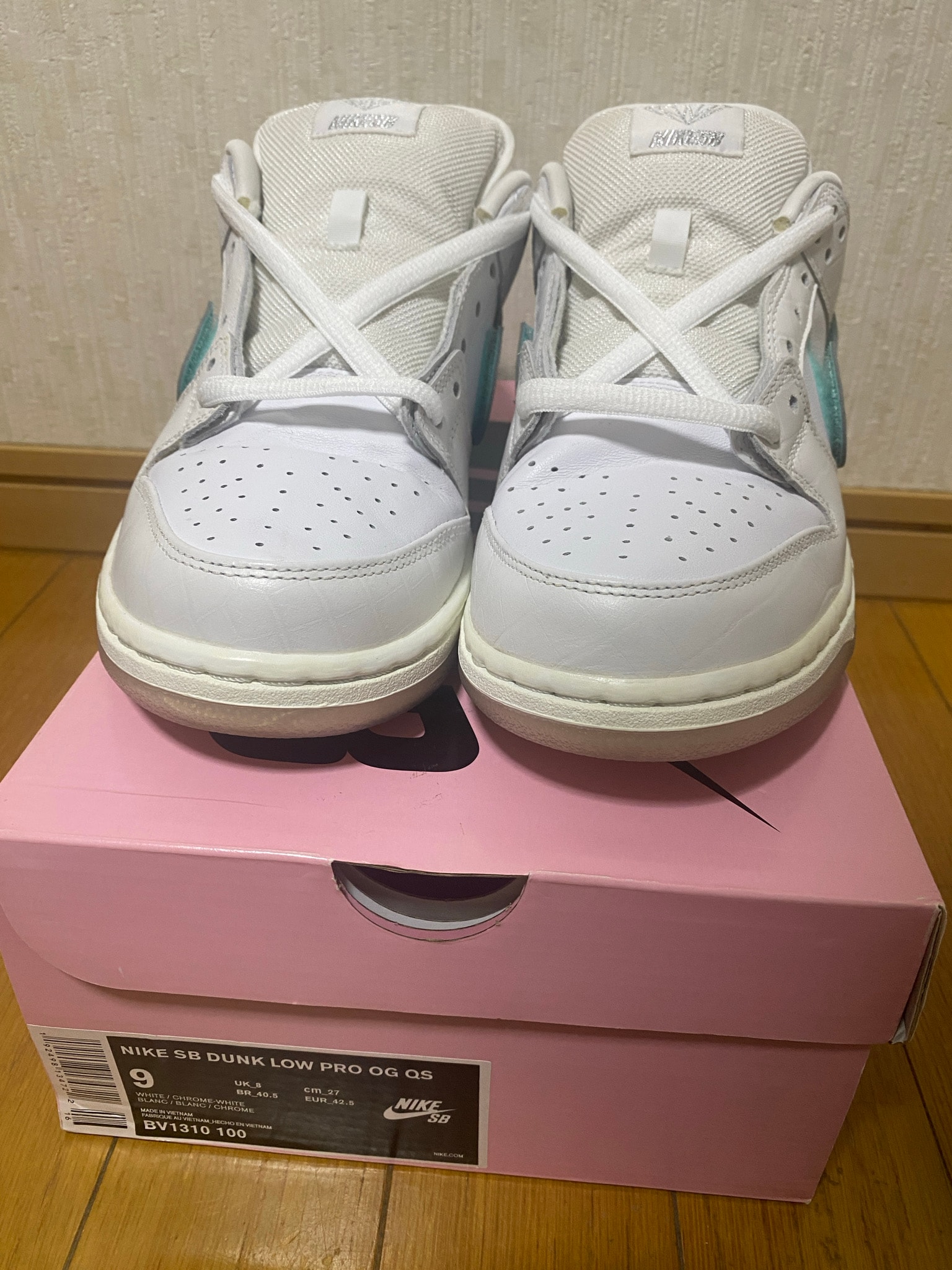 Diamond Supply Co. × Nike SB Dunk Low Pro "White"