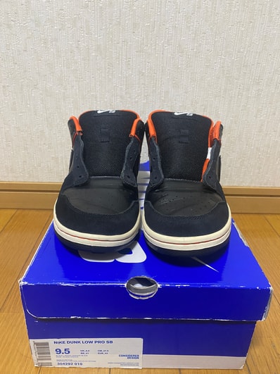 Nike SB Dunk Low Pro "Black/Orange Blaze"