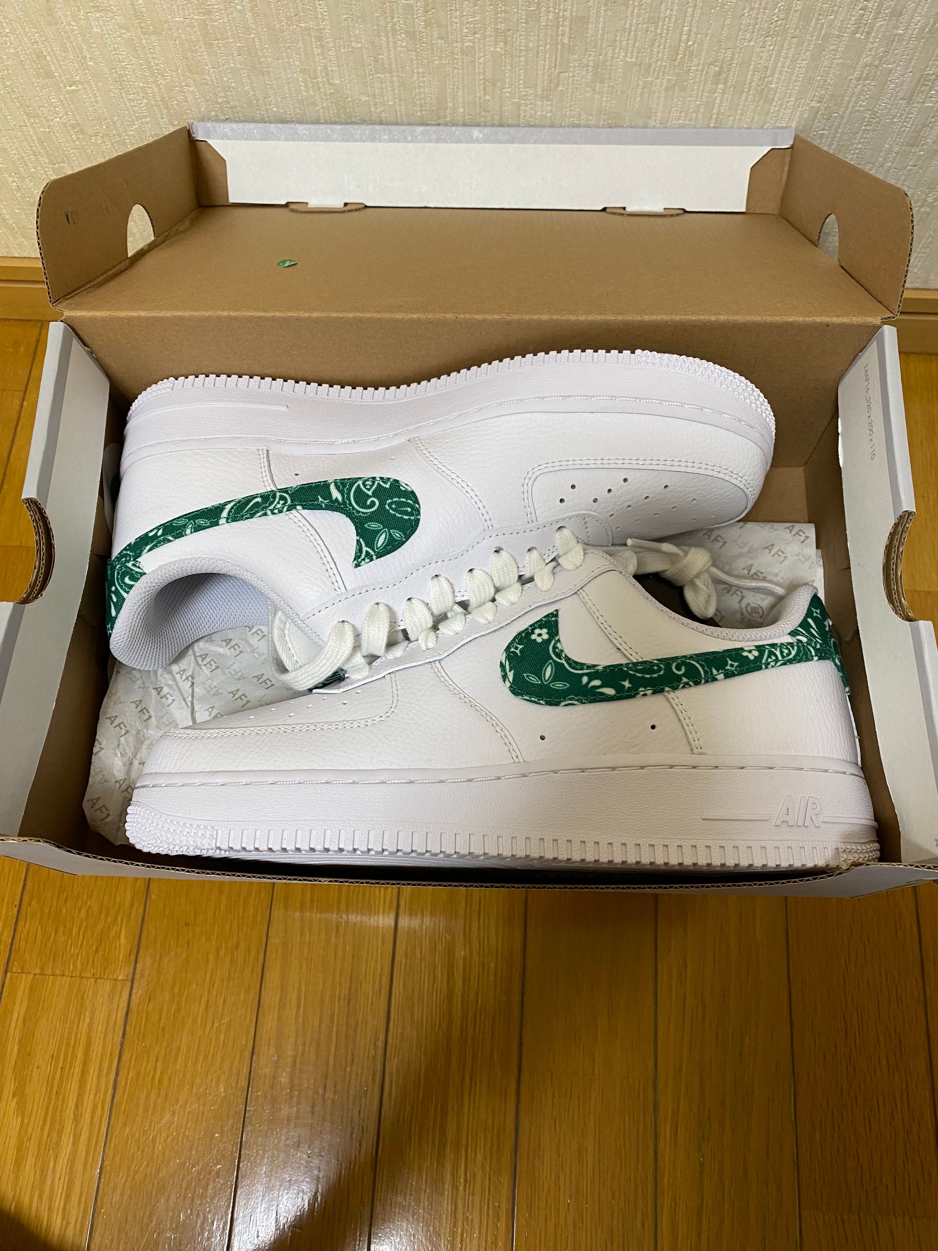 Nike Women's Air Force 1 Low '07 Essential "Green Paisley"