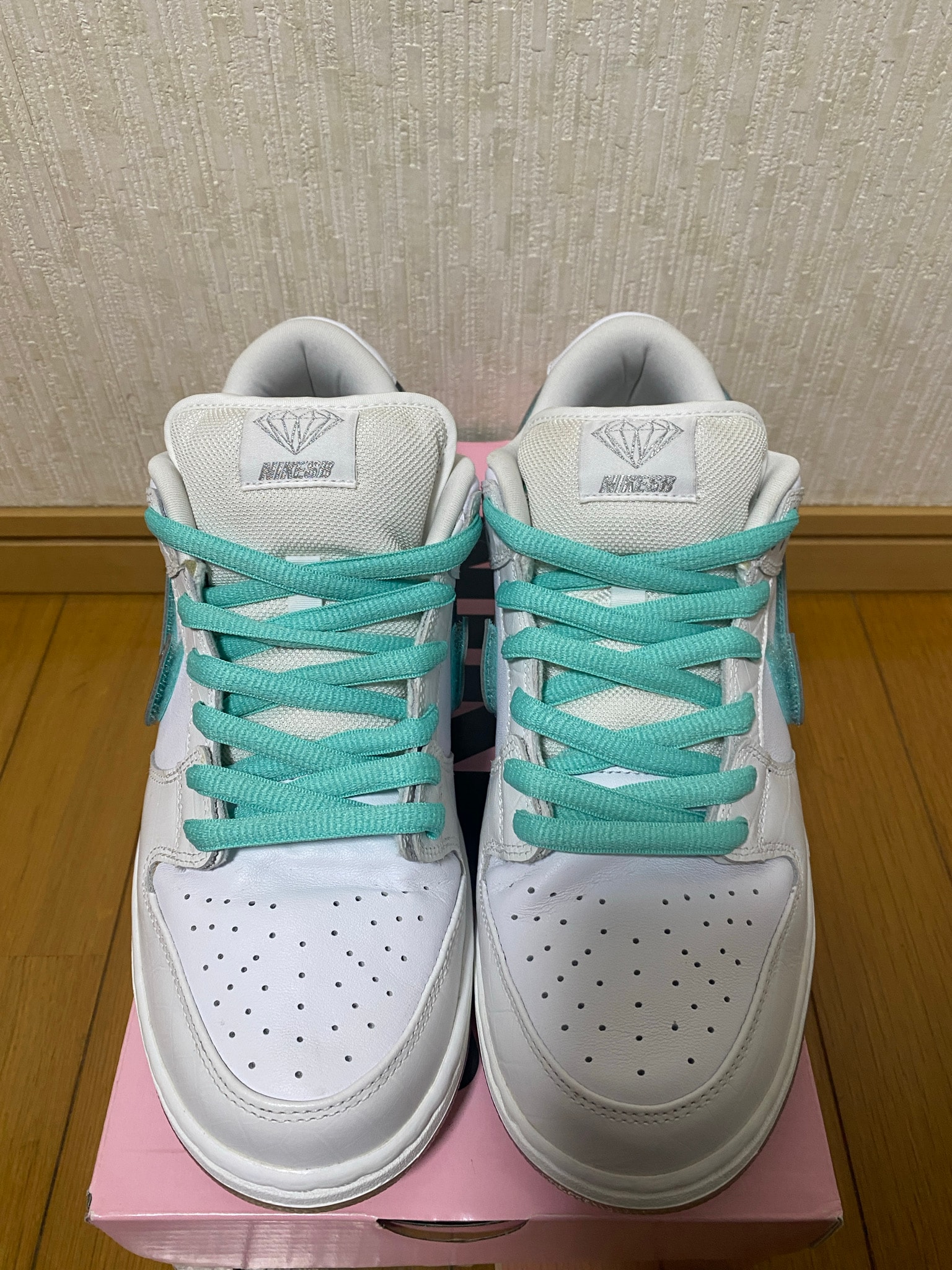 Diamond Supply Co. × Nike SB Dunk Low Pro "White"