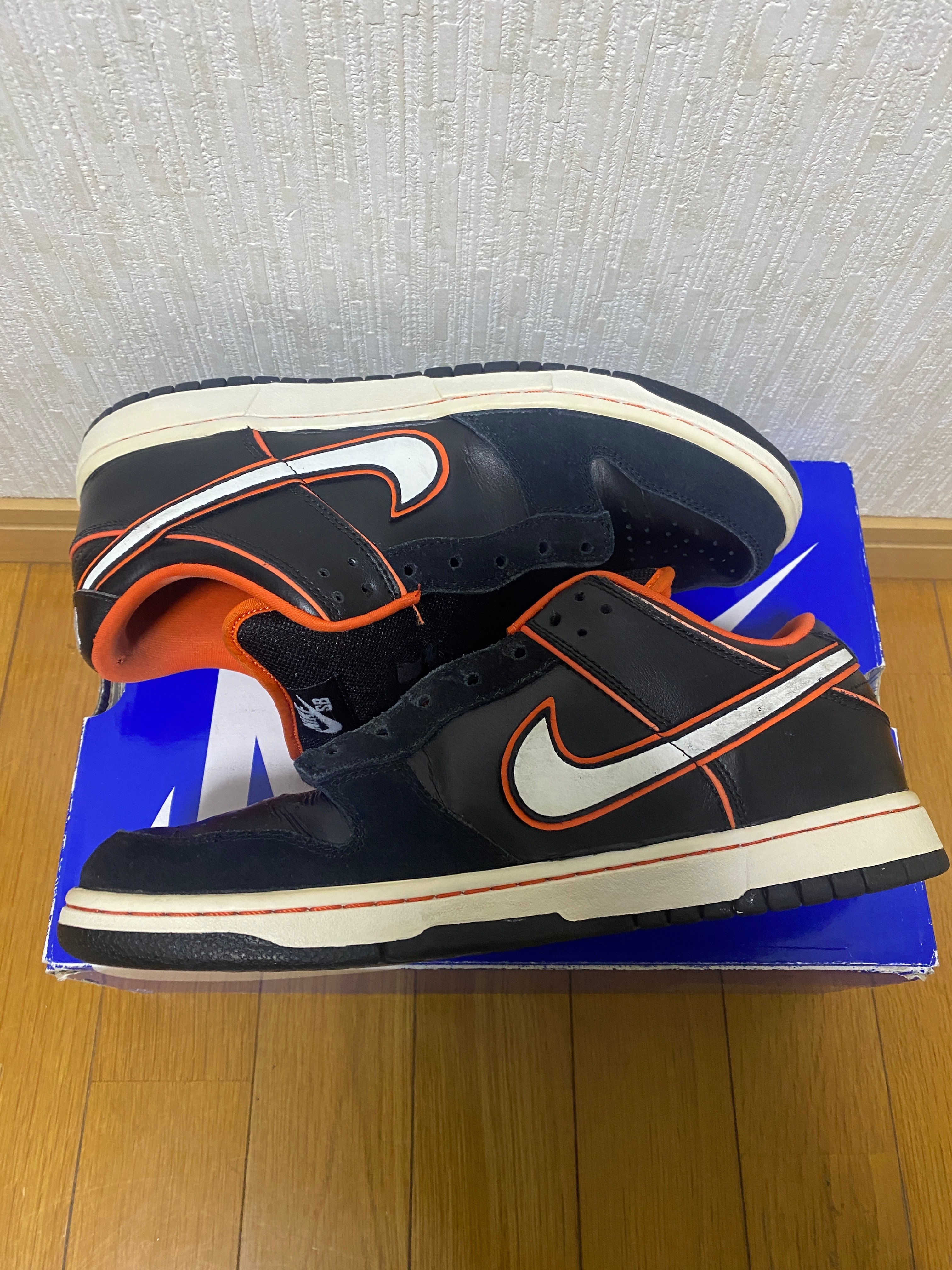 Nike SB Dunk Low Pro "Black/Orange Blaze"
