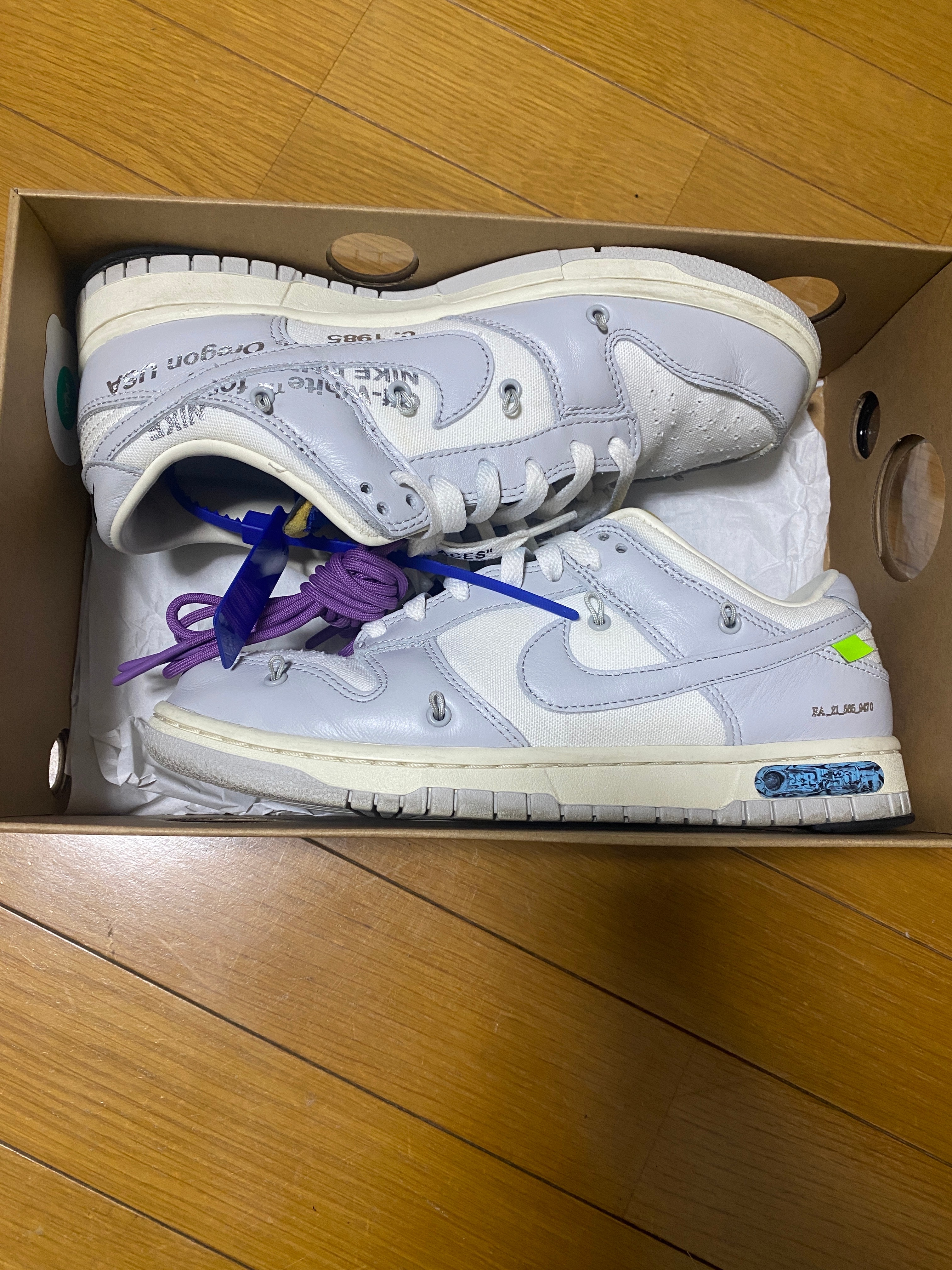 Off-White × Nike Dunk Low 1 of 50 "Lot.48" 