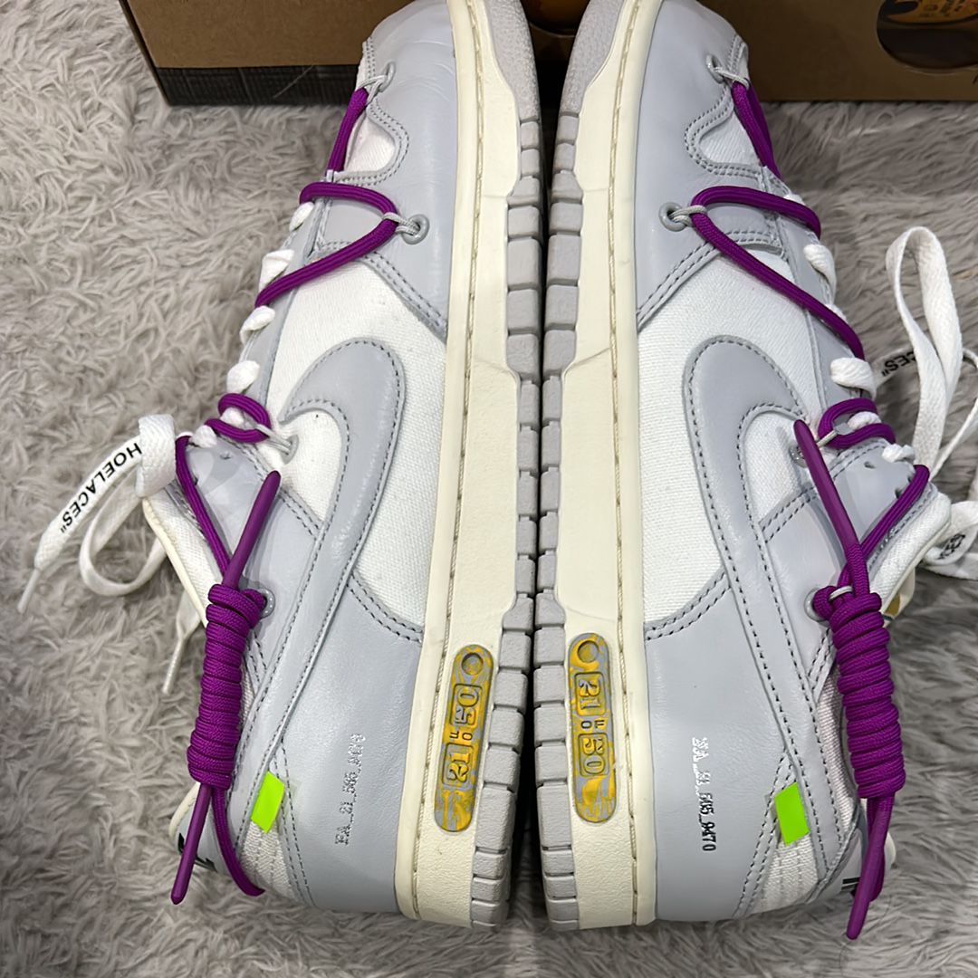 Off-White × Nike Dunk Low 1 of 50 "Lot.21"