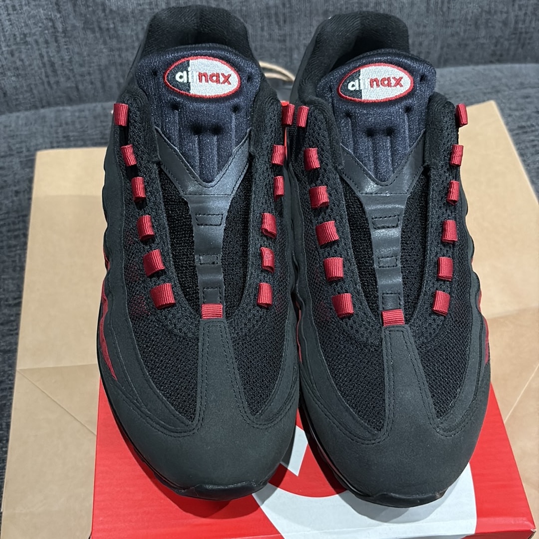 Nike Air Max 95 OG Big Bubble "Black/Team Crimson"