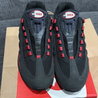 Nike Air Max 95 OG Big Bubble "Black/Team Crimson"