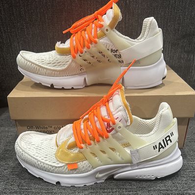 Off-White × Nike Air Presto "White/Black/Cone"