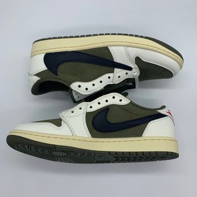 Travis Scott × Nike Air Jordan 1 Low OG SP "Reverse Olive"