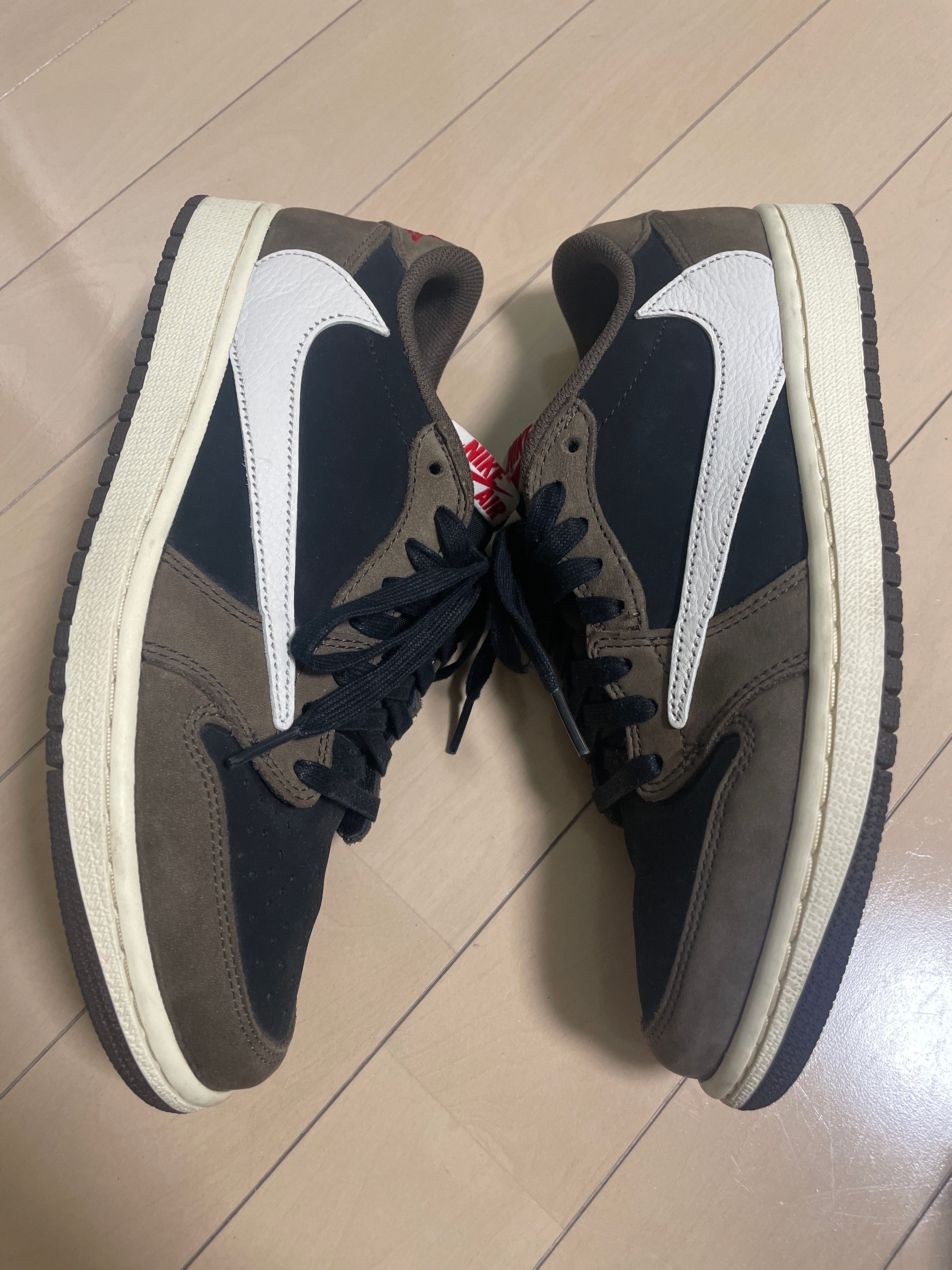 Travis Scott × Nike Air Jordan 1 Low OG SP-T  "Black/Dark Mocha"