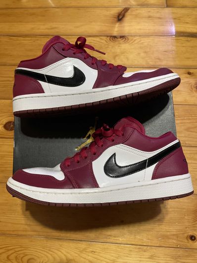 NIKE AIR JORDAN 1 LOW "NOBLE RED"