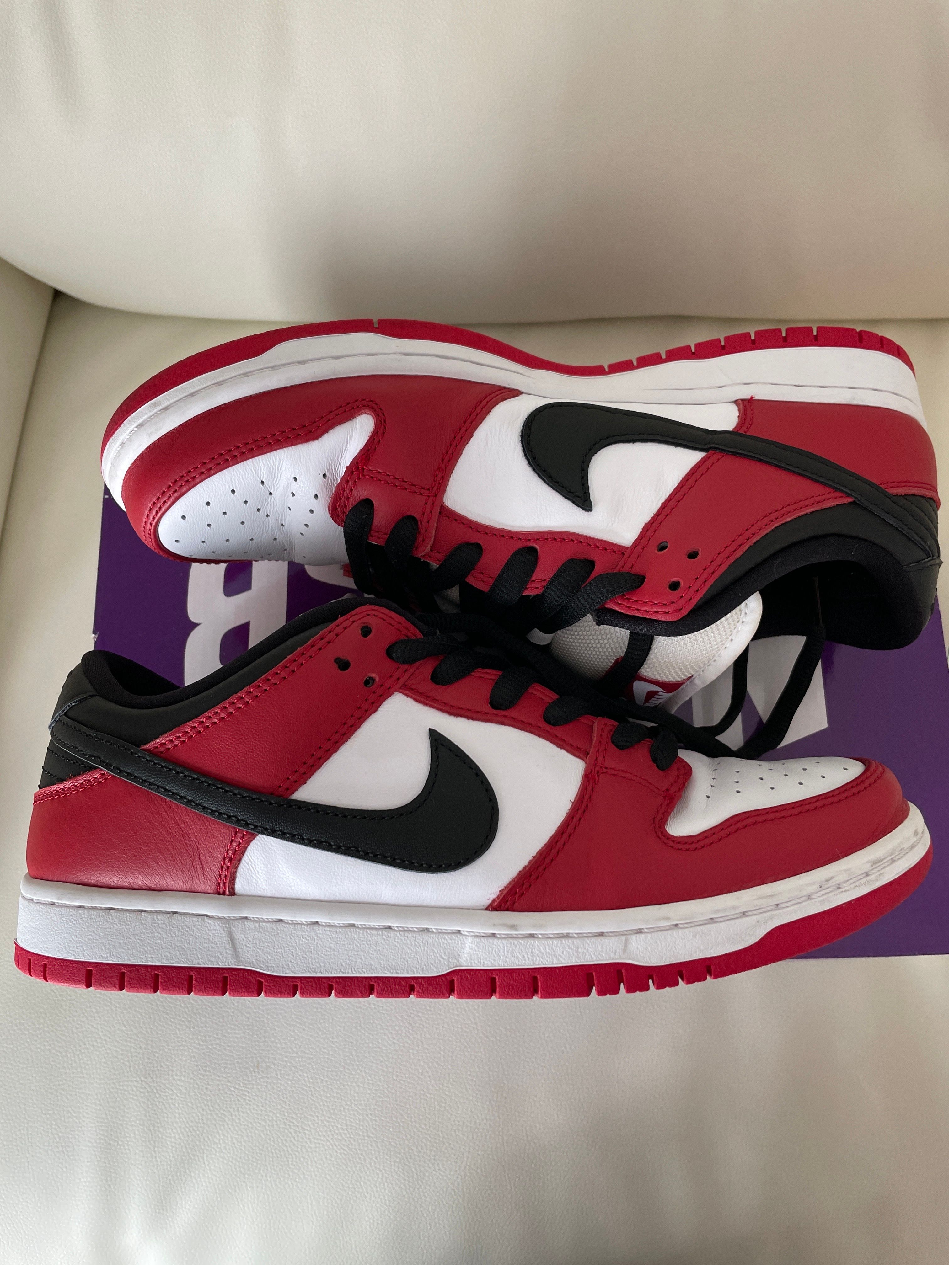 Nike SB Dunk Low Pro "J-Pack Chicago/Varsity Red and White"