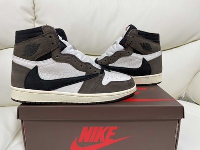 Travis Scott × Nike Air Jordan 1 Retro High OG TS SP "Sail/Dark Mocha"