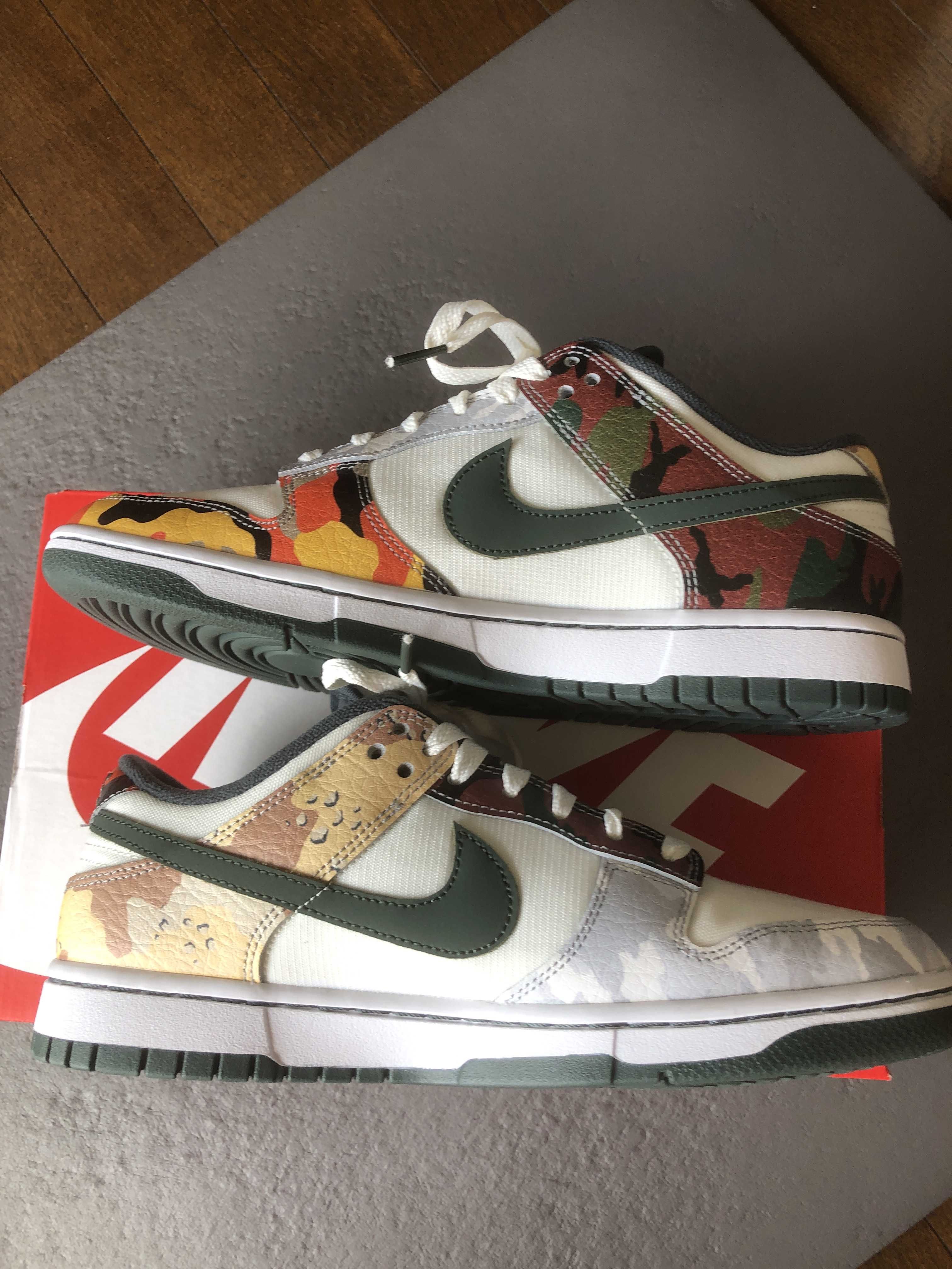 Nike Dunk Low "Sail Multi Camo"