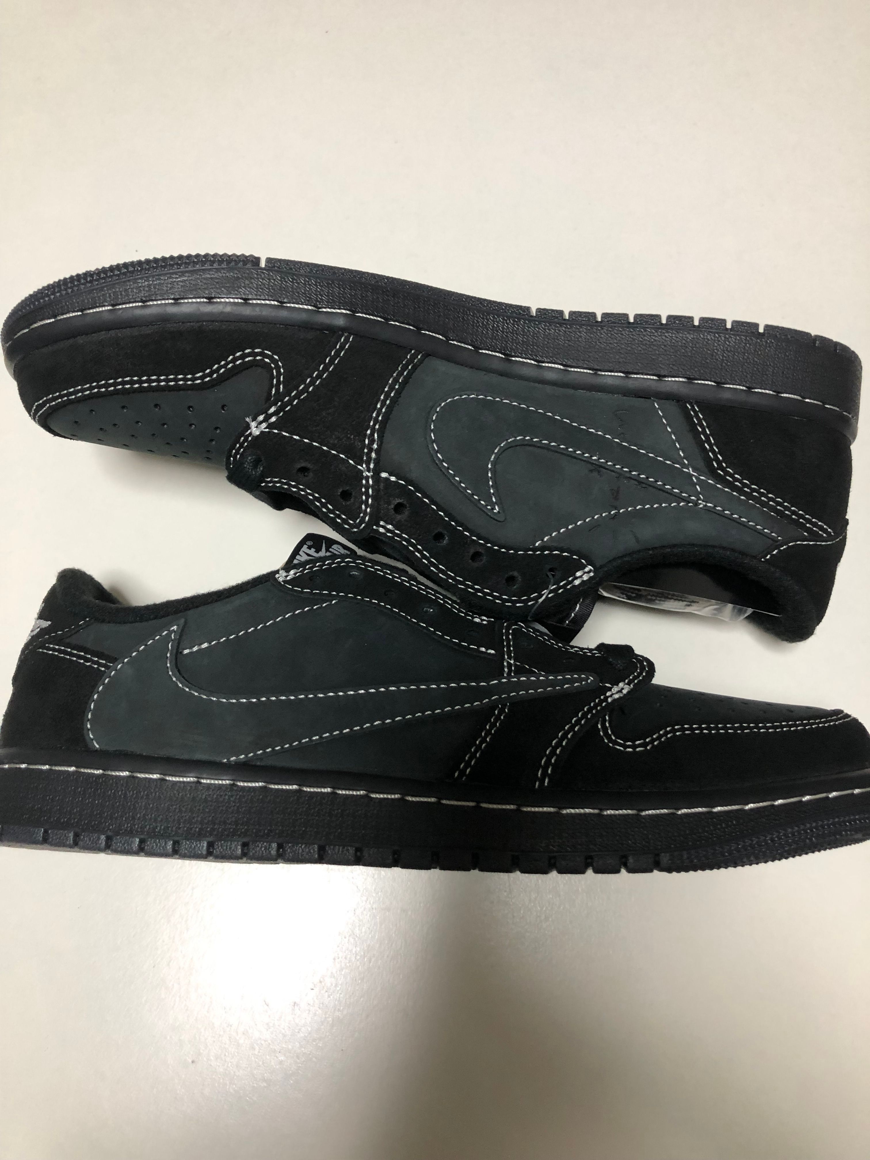 Travis Scott × Nike Air Jordan 1 Low OG SP "Black Phantom"