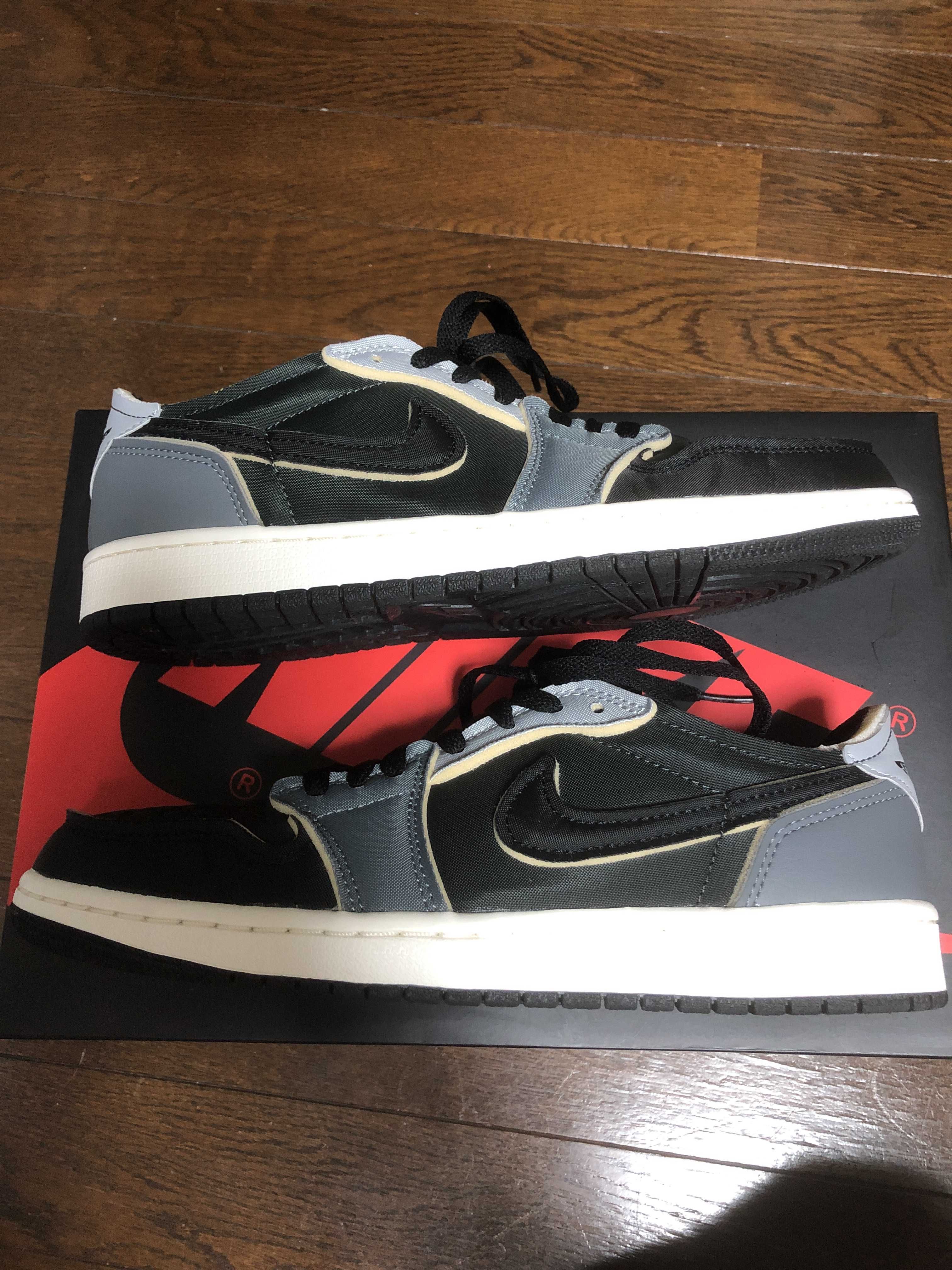 Nike Air Jordan 1 Low OG EX "Black and Smoke Grey"
