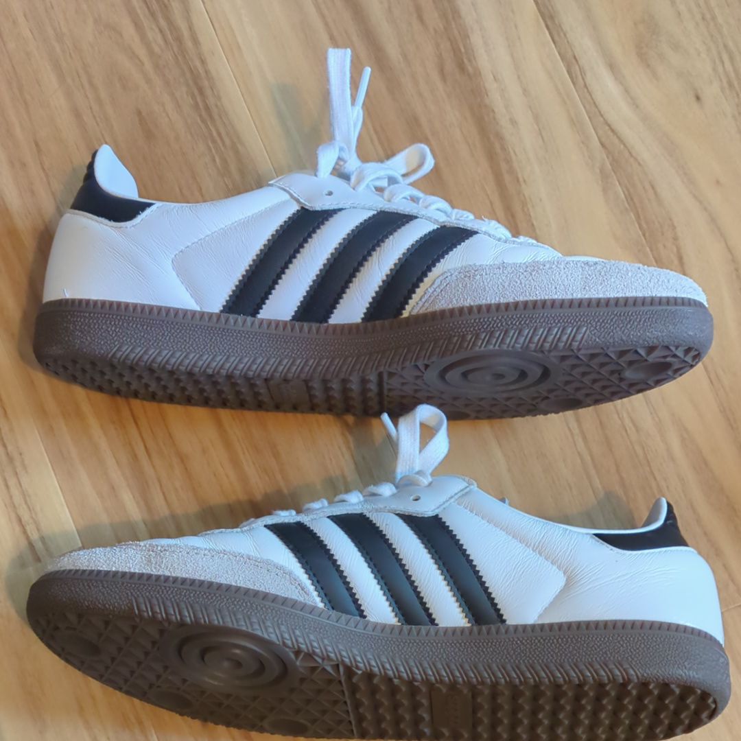 adidas Samba OG "Cloud White/Core Black/Clear Granite"