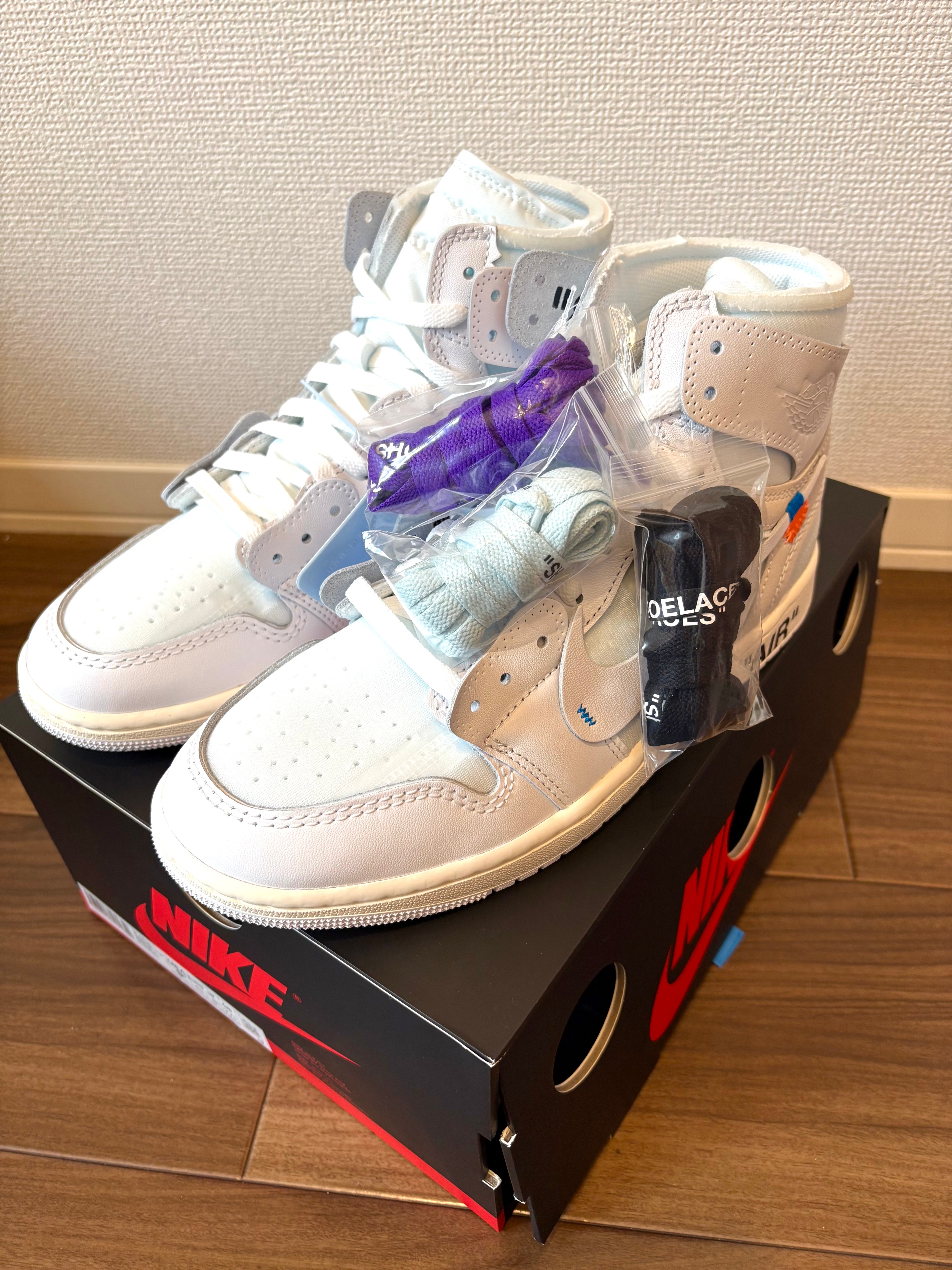 Virgil Abloh Archive (V.A.A.) × Nike Air Jordan 1 Retro High OG "Alaska"