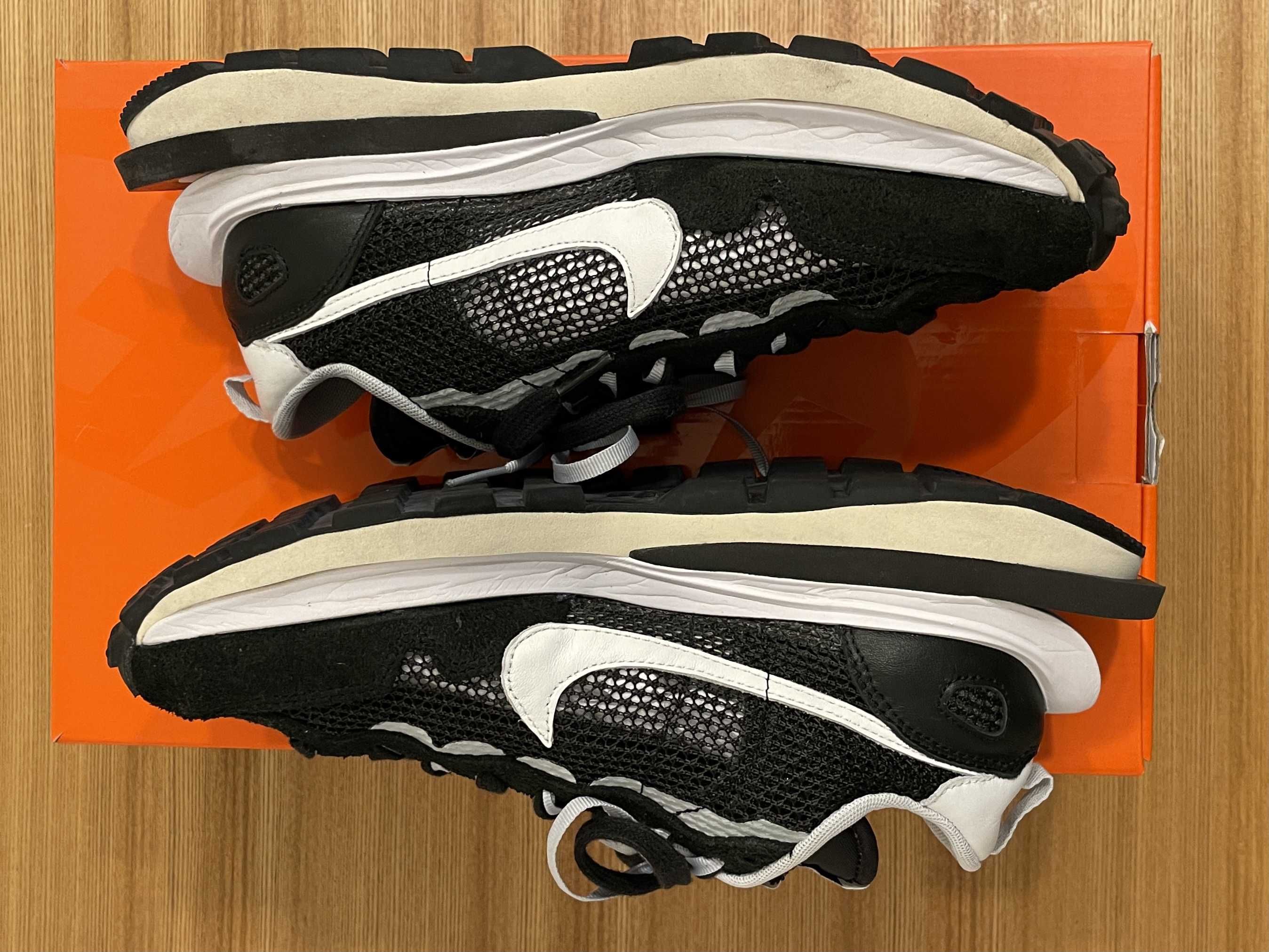 sacai × Nike Vapor Waffle "Black and White"
