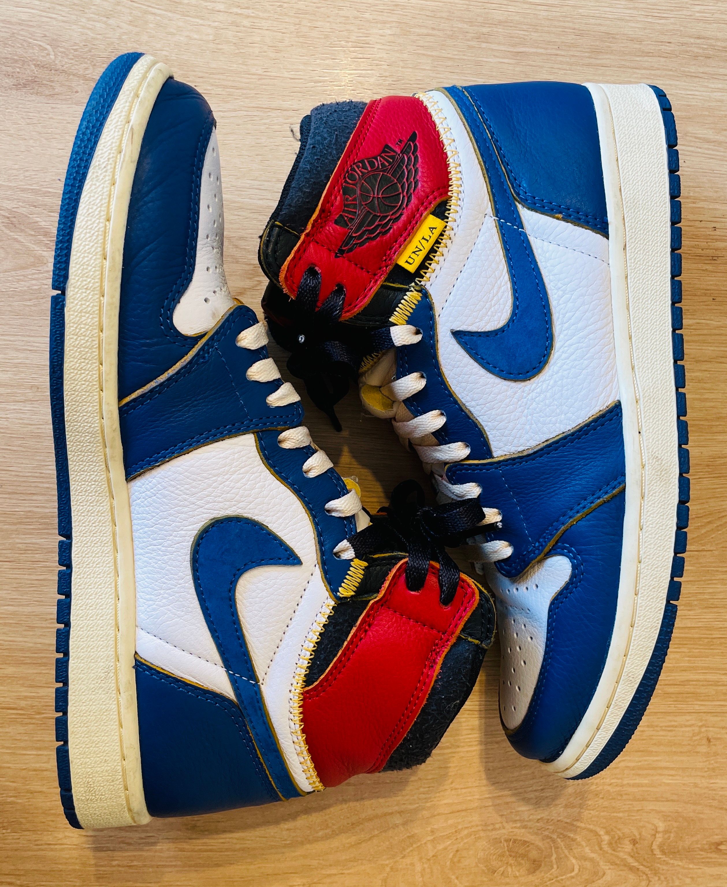 Union × Nike Air Jordan 1 Retro High OG NRG "Storm Blue/Varsity Red"