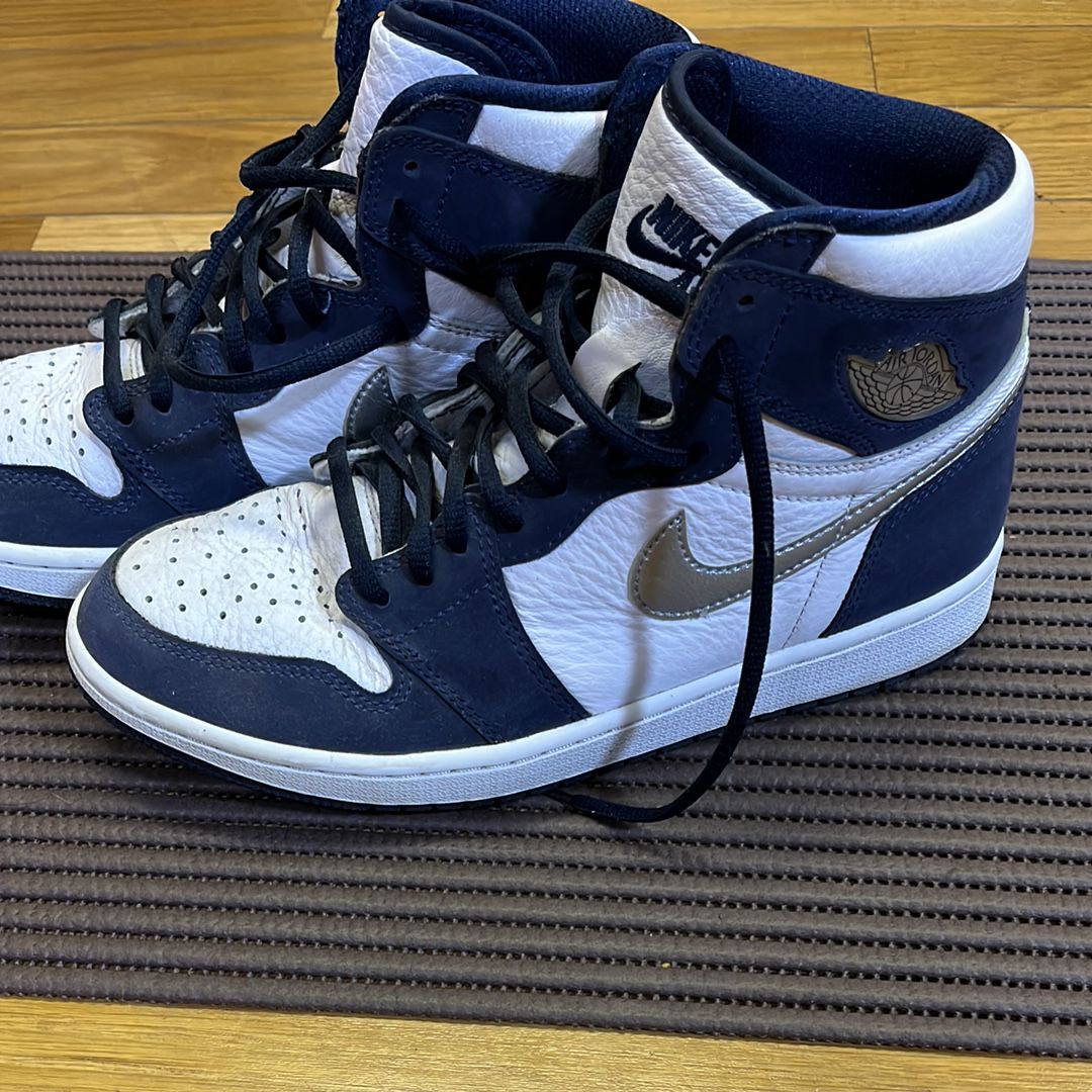 Nike Air Jordan 1 High OG CO.JP "White/Midnight Navy" (2020)(ブリーフケースなし)
