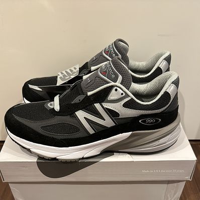 New Balance 990V6 "Black" (Heel NB Logo)