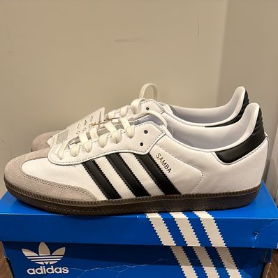 adidas Samba OG "Cloud White/Core Black/Clear Granite"