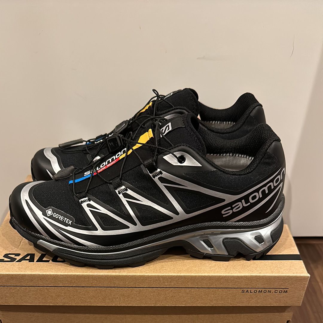 Salomon XT-6 GORE-TEX "Black/Footwear Silver"