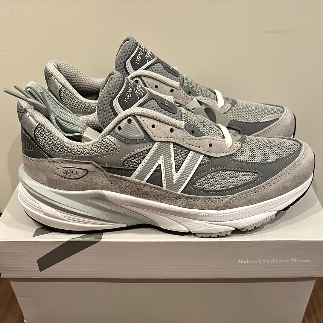 New Balance 990V6 "Gray" (Heel Logo NB)