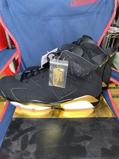 Nike Air Jordan 6 DMP "Black/Metallic Gold" (2020)