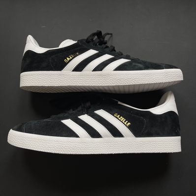 adidas Gazelle "Core Black/Cloud White/Gold"