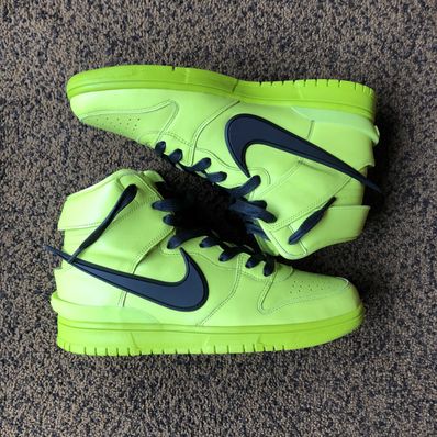 AMBUSH × NIKE DUNK HIGH "FLASH LIME"